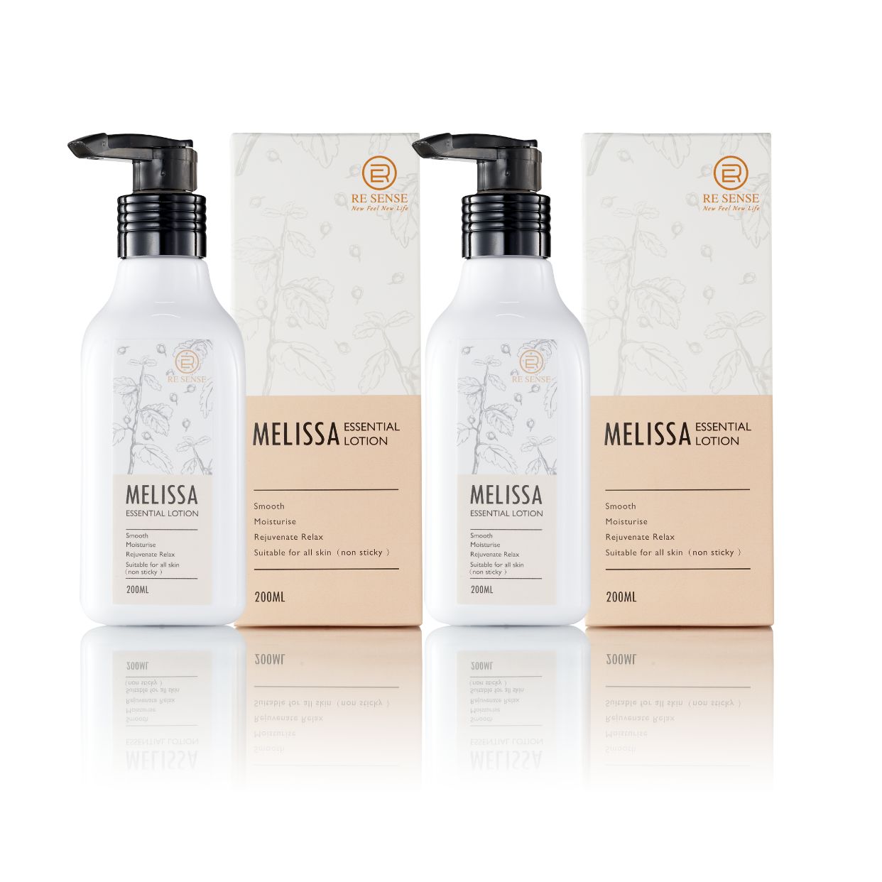 香蜂草精油能量润肤乳（2盒装）Melissa Essential Lotion (200ml