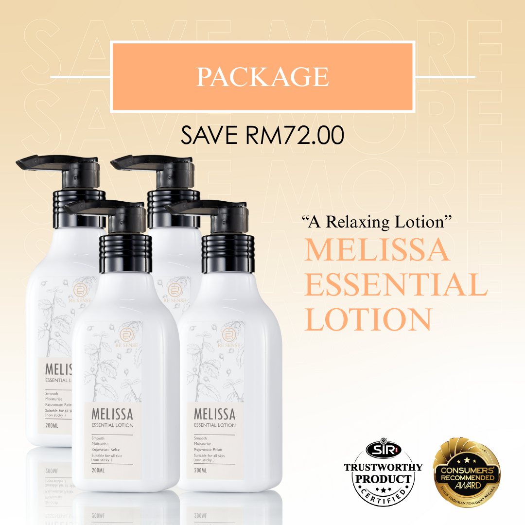 Package: 4 Bottles Melissa Essential Lotion (200ml)