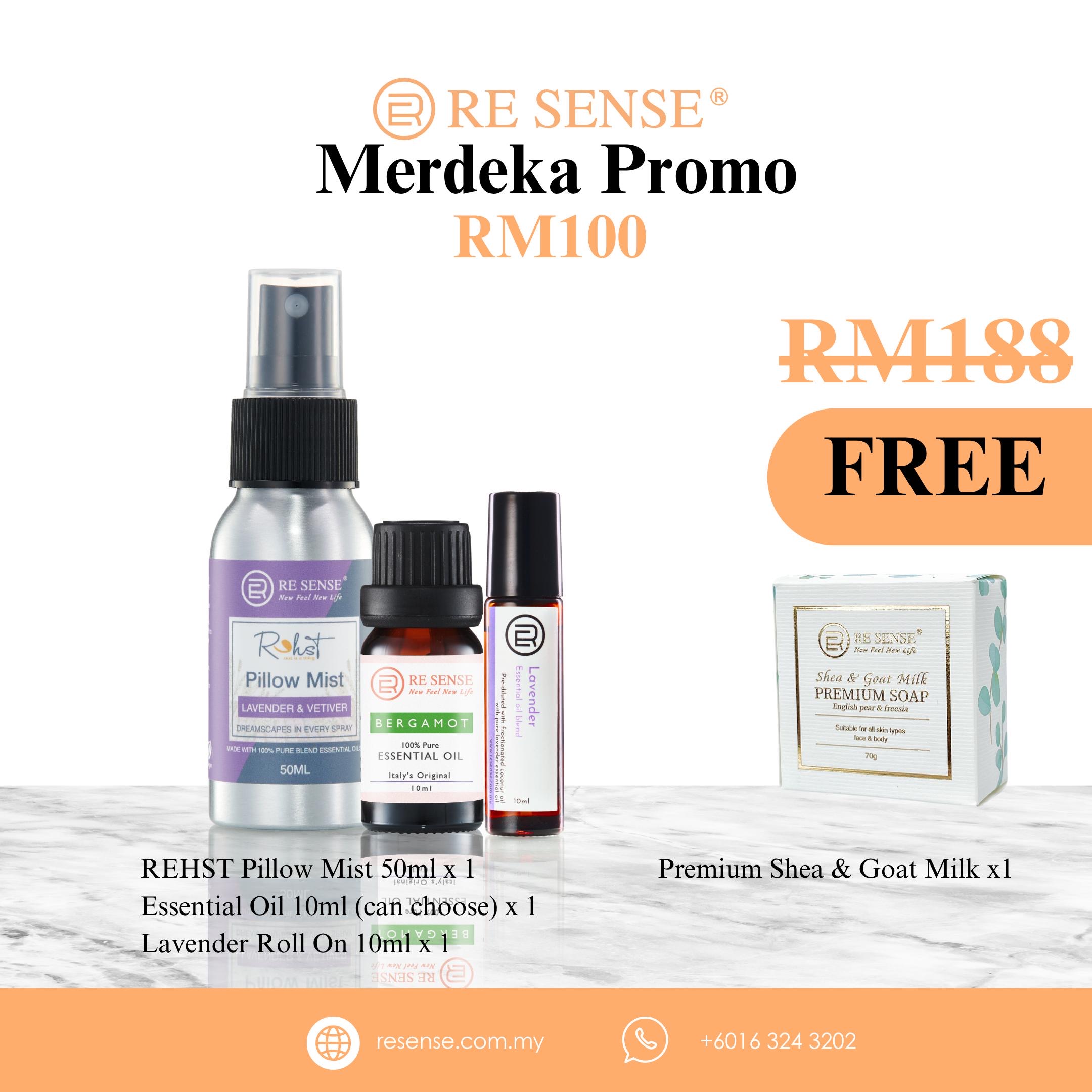 Merdeka Promo 100 (essential oil series)