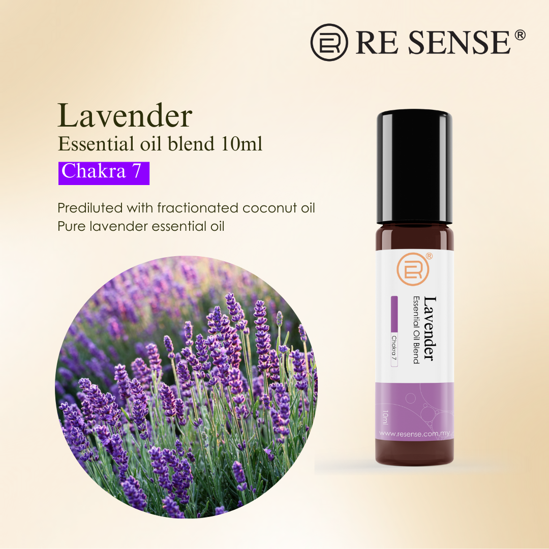 Lavender Roll-On 10ml - Chakra 7 (Essential Oil Blend)